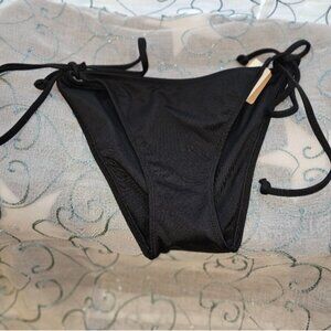🇺🇸💲NWT black Victoria’s Secret Pink bikini bottom size small